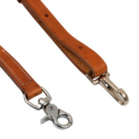 Atadura de cuero engrasado western Pool’s Aceite claro Marrón