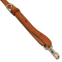 Atadura de cuero engrasado western Pool’s Aceite claro Marrón