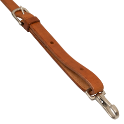 Atadura de cuero engrasado western Pool’s Aceite claro Marrón