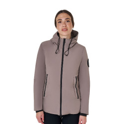 Chaqueta Equestro para mujer repelente al agua y cortaviento Atigrado Marr&amp;amp;amp;oacute;n