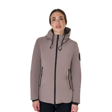 Chaqueta Equestro para mujer repelente al agua y cortaviento Atigrado Marr&amp;amp;amp;oacute;n