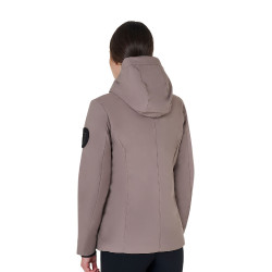 Chaqueta Equestro para mujer repelente al agua y cortaviento Atigrado Marr&amp;amp;amp;oacute;n