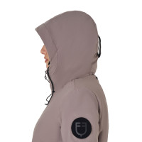 Chaqueta Equestro para mujer repelente al agua y cortaviento Atigrado Marr&amp;amp;amp;oacute;n