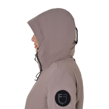 Chaqueta Equestro para mujer repelente al agua y cortaviento Atigrado Marr&amp;amp;amp;oacute;n