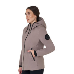 Chaqueta Equestro para mujer repelente al agua y cortaviento Atigrado Marr&amp;amp;amp;oacute;n