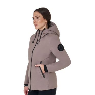 Chaqueta Equestro para mujer repelente al agua y cortaviento Atigrado Marr&amp;amp;amp;oacute;n