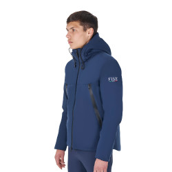 Chaqueta impermeable hombre Equestro x FISE Americana marina Azul marino