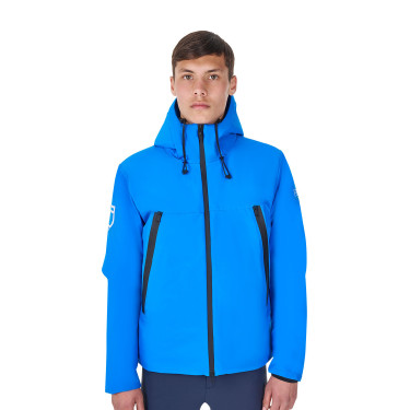 Chaqueta impermeable hombre Equestro x FISE Azul de Savoie