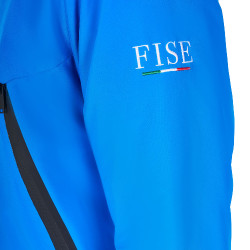 Chaqueta impermeable hombre Equestro x FISE Azul de Savoie