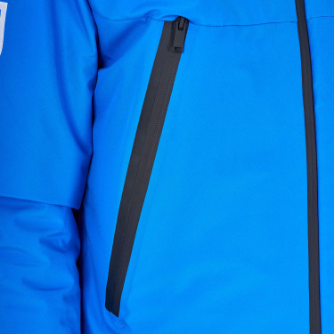 Chaqueta impermeable hombre Equestro x FISE Azul de Savoie
