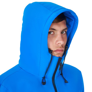 Chaqueta impermeable hombre Equestro x FISE Azul de Savoie