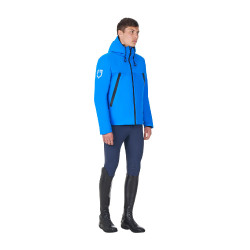 Chaqueta impermeable hombre Equestro x FISE Azul de Savoie