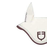 Capucha Equestro con cordón trenzado Blanco antiguo / marrón Capucha Equestro con cordón trenzado Blanco antiguo / marrón