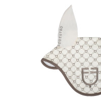 Capucha Equestro con monograma estampado Blanco antiguo / nogal