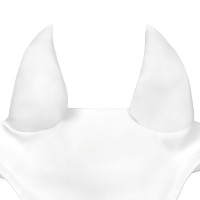 Gorro Equestro Silica con logo Blanco