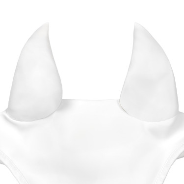 Gorro Equestro Silica con logo Blanco