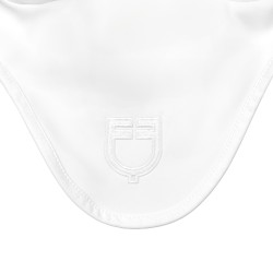 Gorro Equestro Silica con logo Blanco