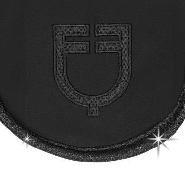 Gorro Equestro Universe de tejido técnico con detalles brillantes Negro