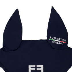 Gorro Equestro x FISE de tejido técnico Americana marina Azul marino