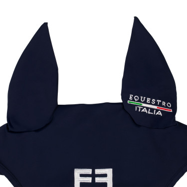 Gorro Equestro x FISE de tejido técnico Americana marina Azul marino