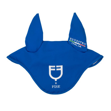 Gorro Equestro x FISE de tejido técnico Azul de Savoie