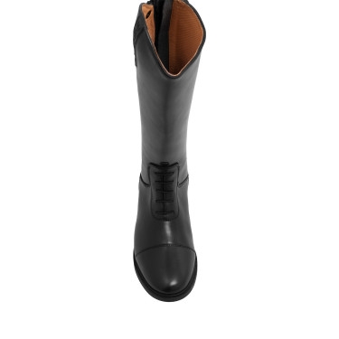 Botas infantiles Supreme wide calf con cordones Negro