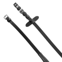 Brida anatómica Equestro con muserola curvada Negro