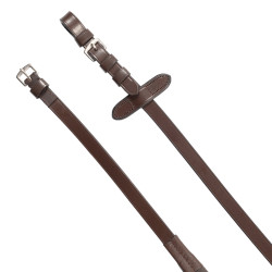 Brida anatómica Equestro con muserola curvada Marrón oscuro Marr&amp;oacute;n