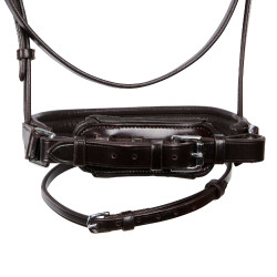 Brida inglesa Equestro de cuero con strass nueva Marrón oscuro