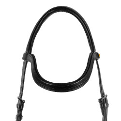 Brida Comfitec Equestro anatómica de cuero Negro