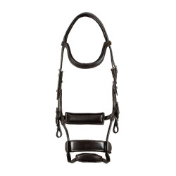 Brida Comfitec Equestro anatómica de cuero Marrón oscuro Marr&amp;amp;amp;oacute;n