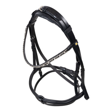 Brida Equestro con muserola anatómica Negro