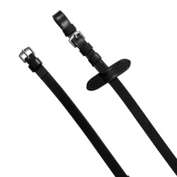 Brida Equestro anatómica con piedras fucsia Negro