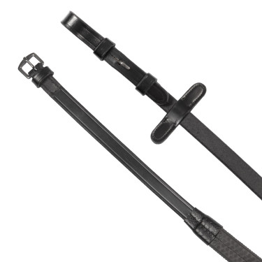 Brida Equestro curvada con forma frontal Negro