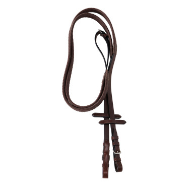 Brida Equestro con muserola mexicana y borreguillo sintético Marrón oscuro