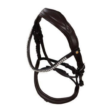 Brida Equestro Softy Cover Marrón oscuro Marr&amp;oacute;n