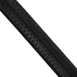 Brida Supreme con muserola anatómica curvada Negro