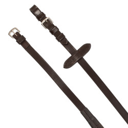 Brida Supreme con muserola anatómica curvada Marrón oscuro