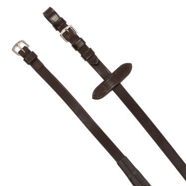 Brida Supreme con muserola anatómica curvada Marrón oscuro