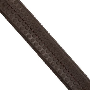 Brida Supreme con muserola anatómica curvada Marrón oscuro