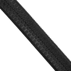 Brida Supreme Hemelite de doma con riendas de goma Negro