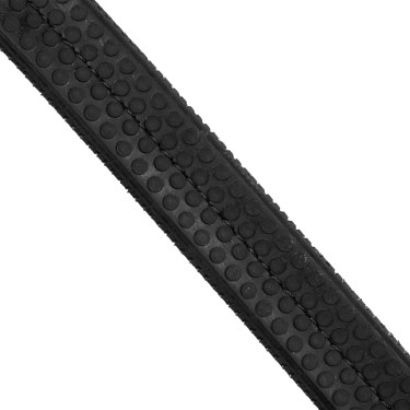 Brida Supreme Hemelite de doma con riendas de goma Negro