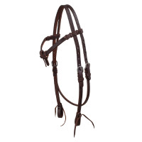 Brida western Lakota con frontal recto Engrasado