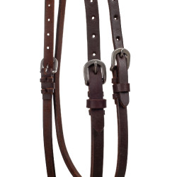Brida western Lakota con frontal recto Engrasado