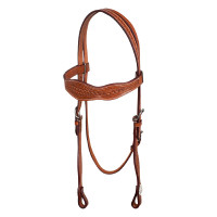 Brida western McBryan con grabado basket Engrasado Brida western McBryan con grabado basket Engrasado