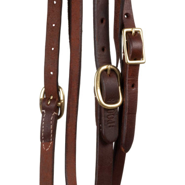 Brida western Pool’s Browband Tie Ends Engrasado