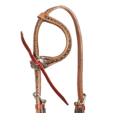 Brida western Pool’s decoración tapiz Natural Marrón