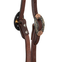 Brida western Pool’s one-ear hebillas German Buckles Engrasado