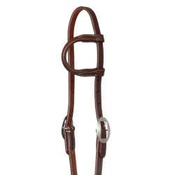 Brida western Pool's de una oreja de cuero Engrasado