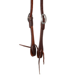 Brida western Pool's de una oreja de cuero Engrasado